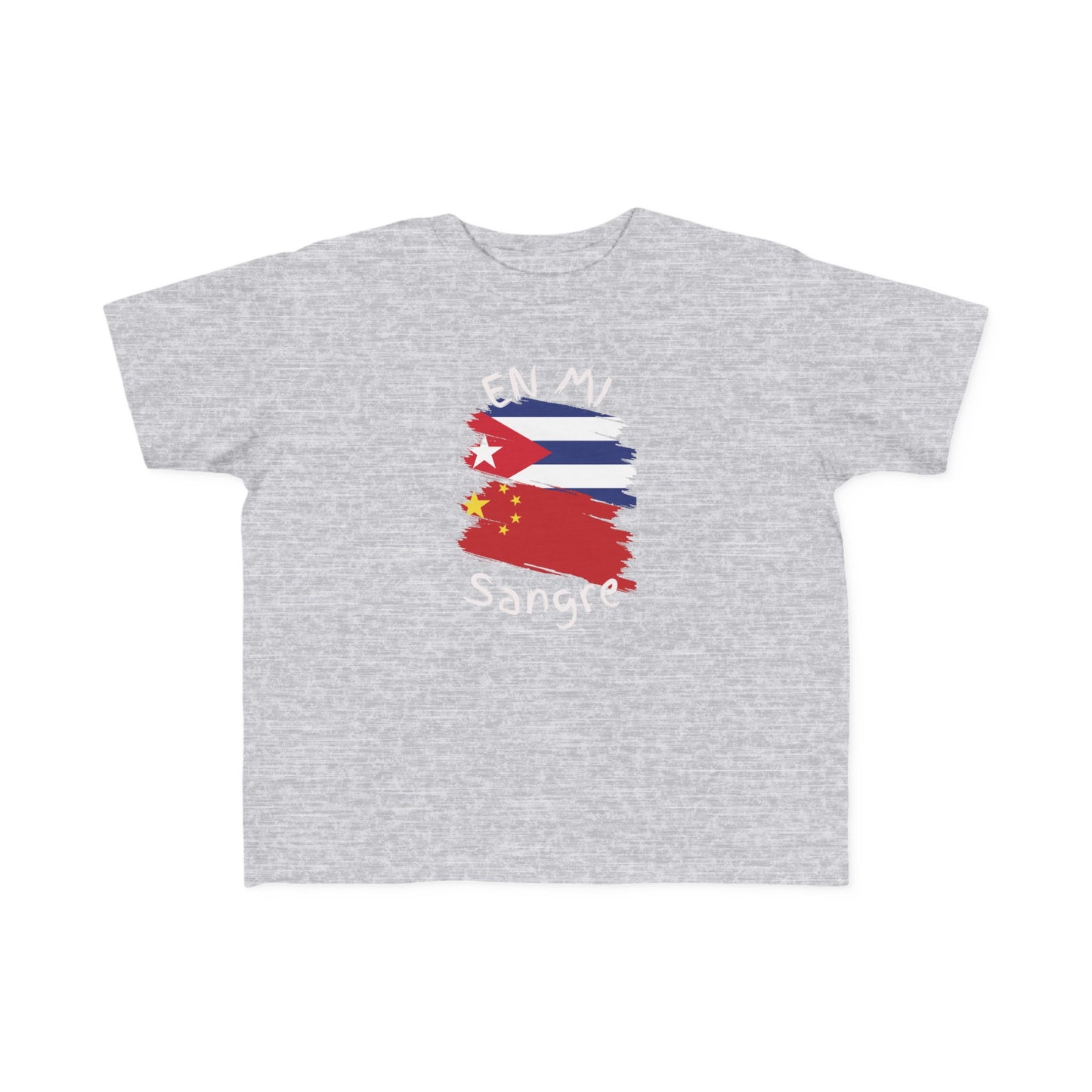 China and Cuba Toddler's Tee I Camiseta manga corta para Toddler China y Cuba