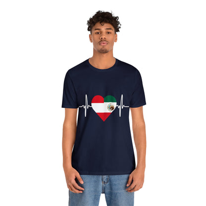 Chile & Mexico Unisex Short Sleeve Tee I Camisa Unisexo manga corta