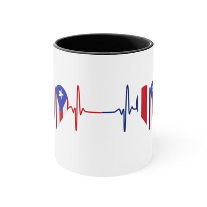 Costa Rica and Puerto Rico Mug, 11oz