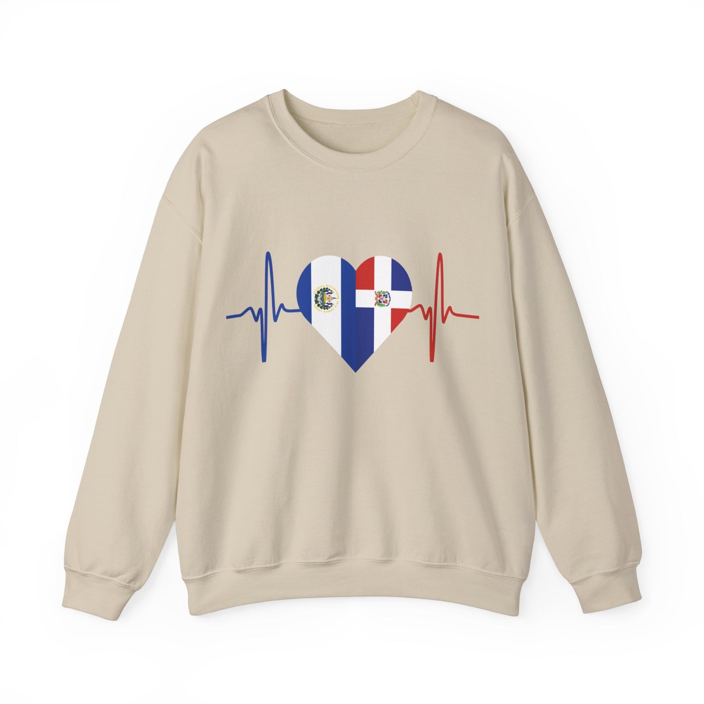 El Salvador and Dominican Republic I El Salvador y República Dominicana Crewneck Sweatshirt