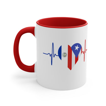 Paraguay and Puerto Rico Mug, 11oz