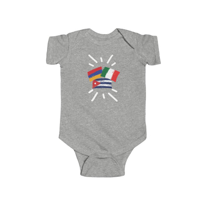 Infant Cuba, Italy, and Armenia Bodysuit