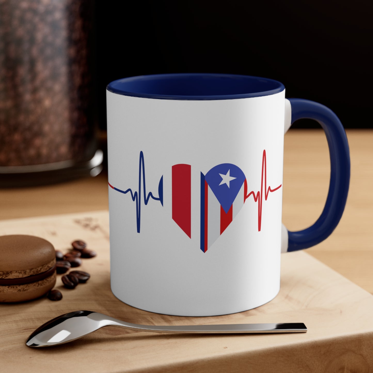 Costa Rica and Puerto Rico Mug, 11oz