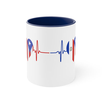 Paraguay and Puerto Rico Mug, 11oz