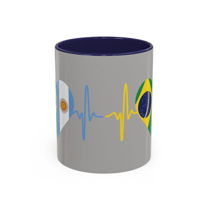 Argentina & Brazil Mug, 11oz