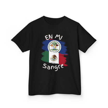 Belize and Mexico Kids Tee I Camiseta para Niños Belize y Mexico