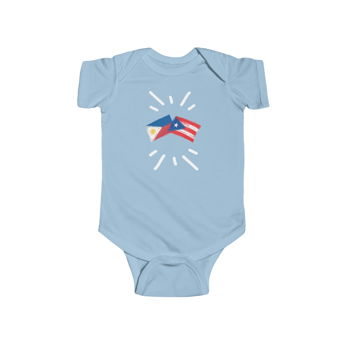Infant Philippines & Puerto Rico Bodysuit