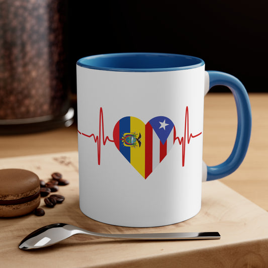 Ecuador and Puerto Rico Mug, 11oz
