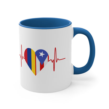 Colombia and Puerto Rico Mug, 11oz