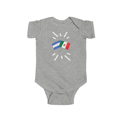 Infant Mexico and Nicaragua Bodysuit