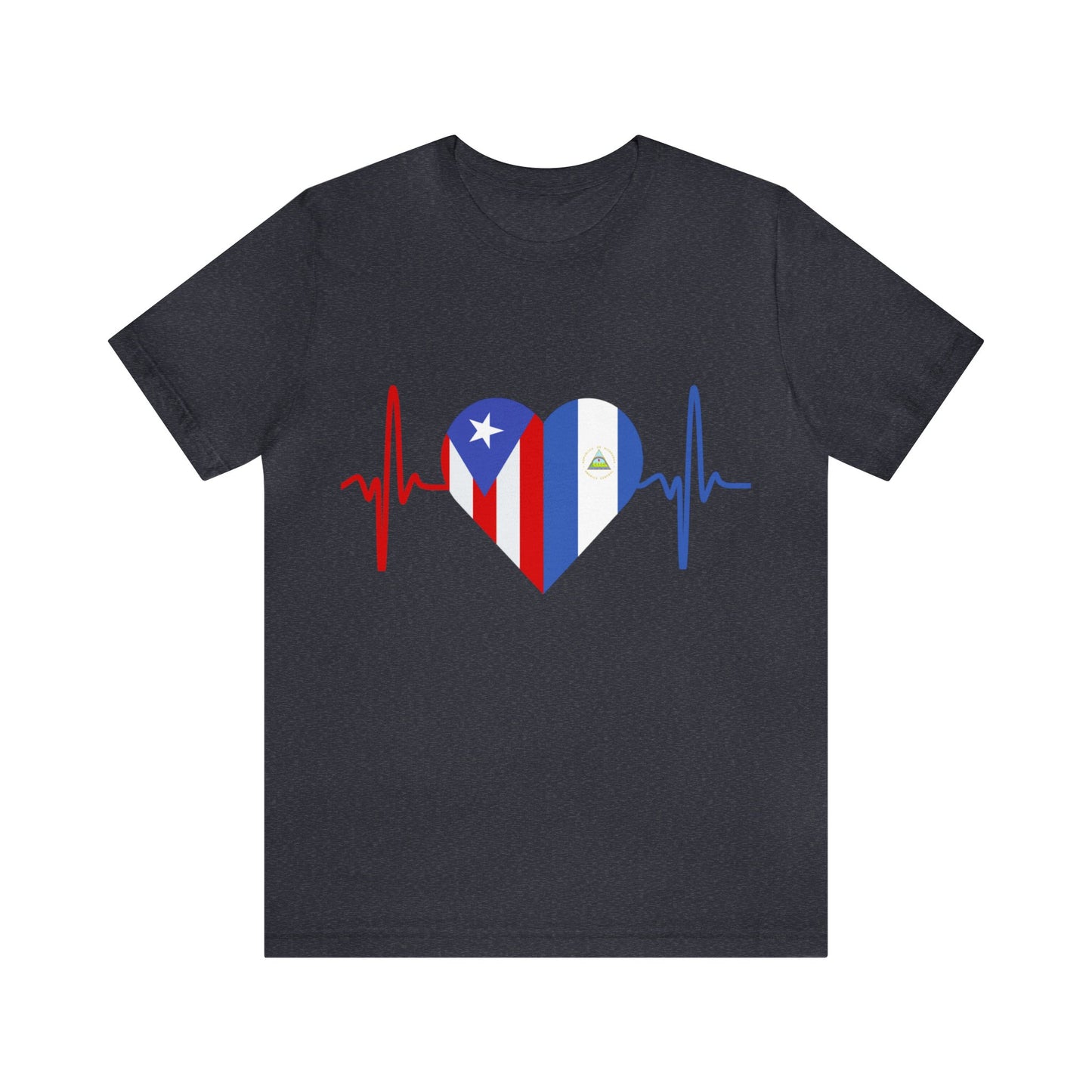Nicaragua and Puerto Rico Short Sleeve Tee