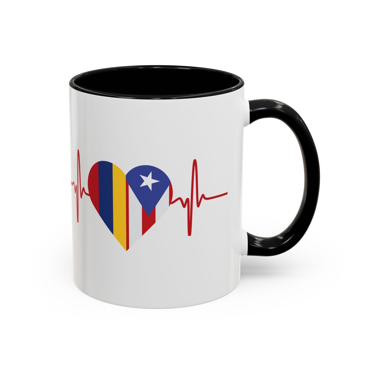 Colombia and Puerto Rico Mug, 11oz