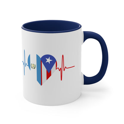 Guatemala and Puerto Rico Mug, 11oz