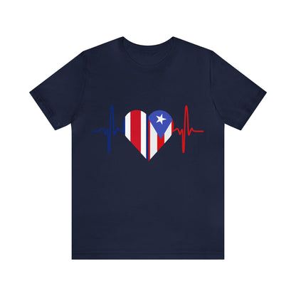 Costa Rica and Puerto Rico Short Sleeve Tee