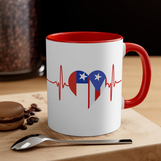 Chile and Puerto Rico Mug, 11oz