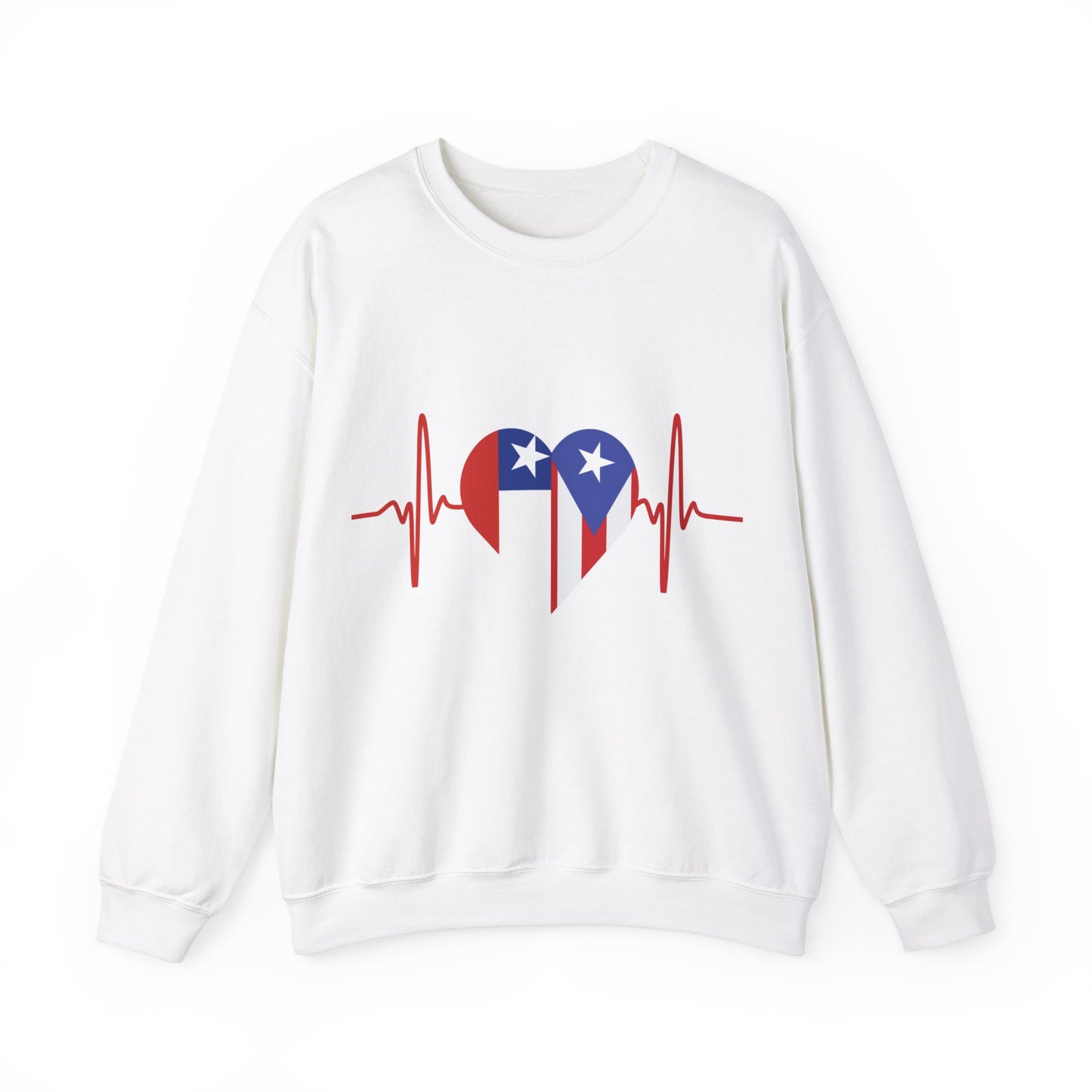 Chile and Puerto Rico Crewneck Sweatshirt