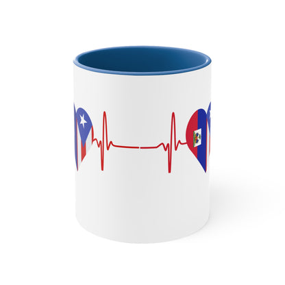 Haiti and Puerto Rico Mug, 11oz
