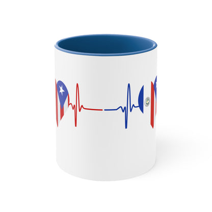 Paraguay and Puerto Rico Mug, 11oz