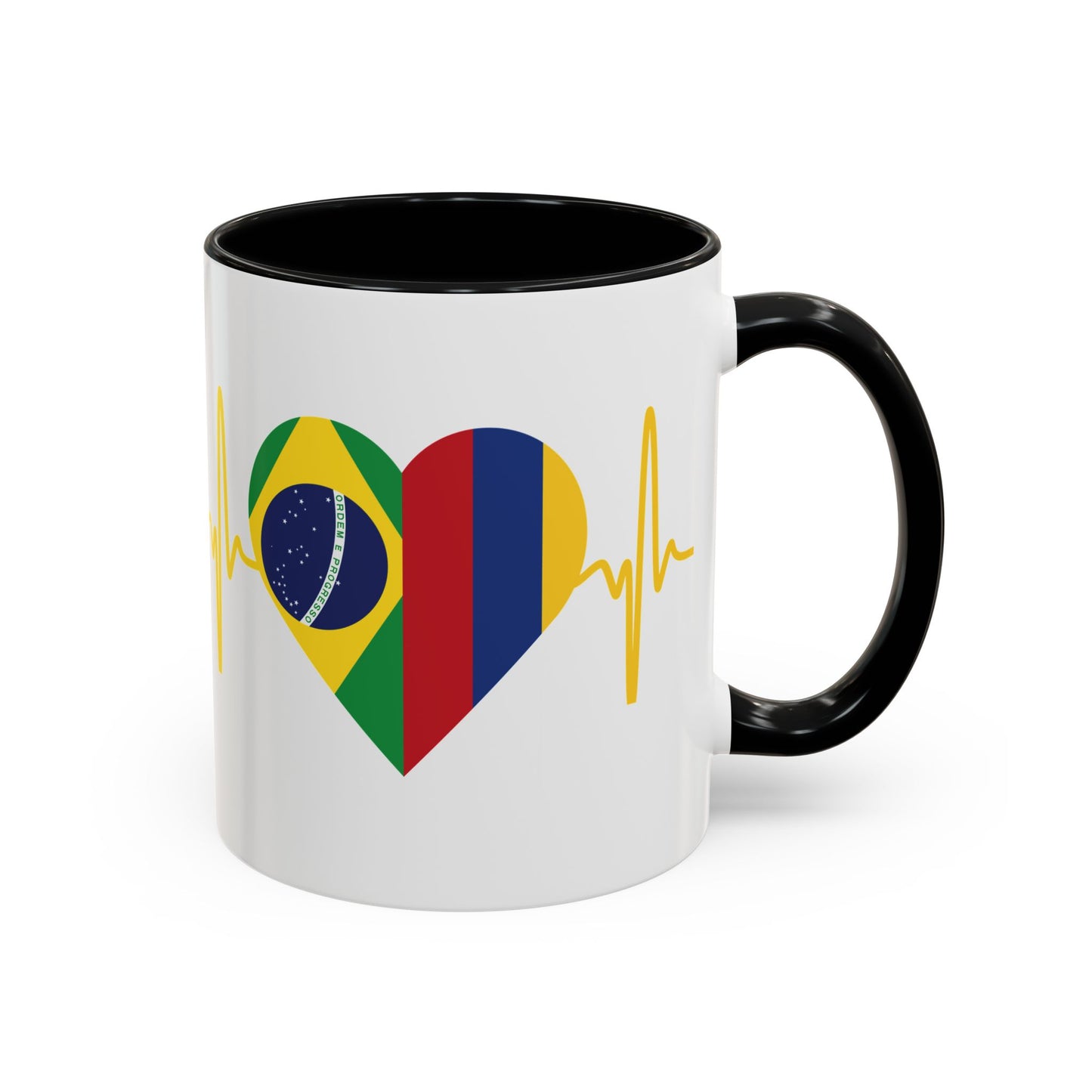 Colombia & Brazil Mug, 11oz