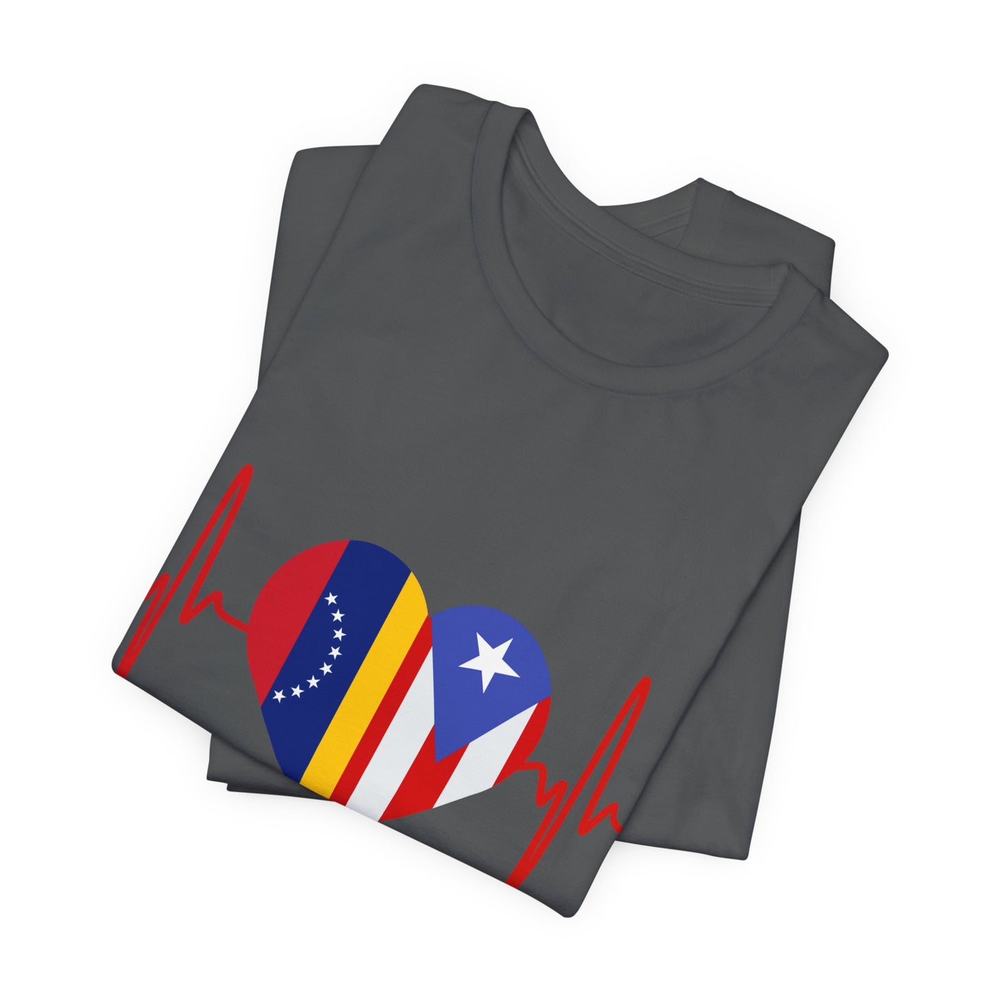 Venezuela and Puerto Rico Short Sleeve Tee
