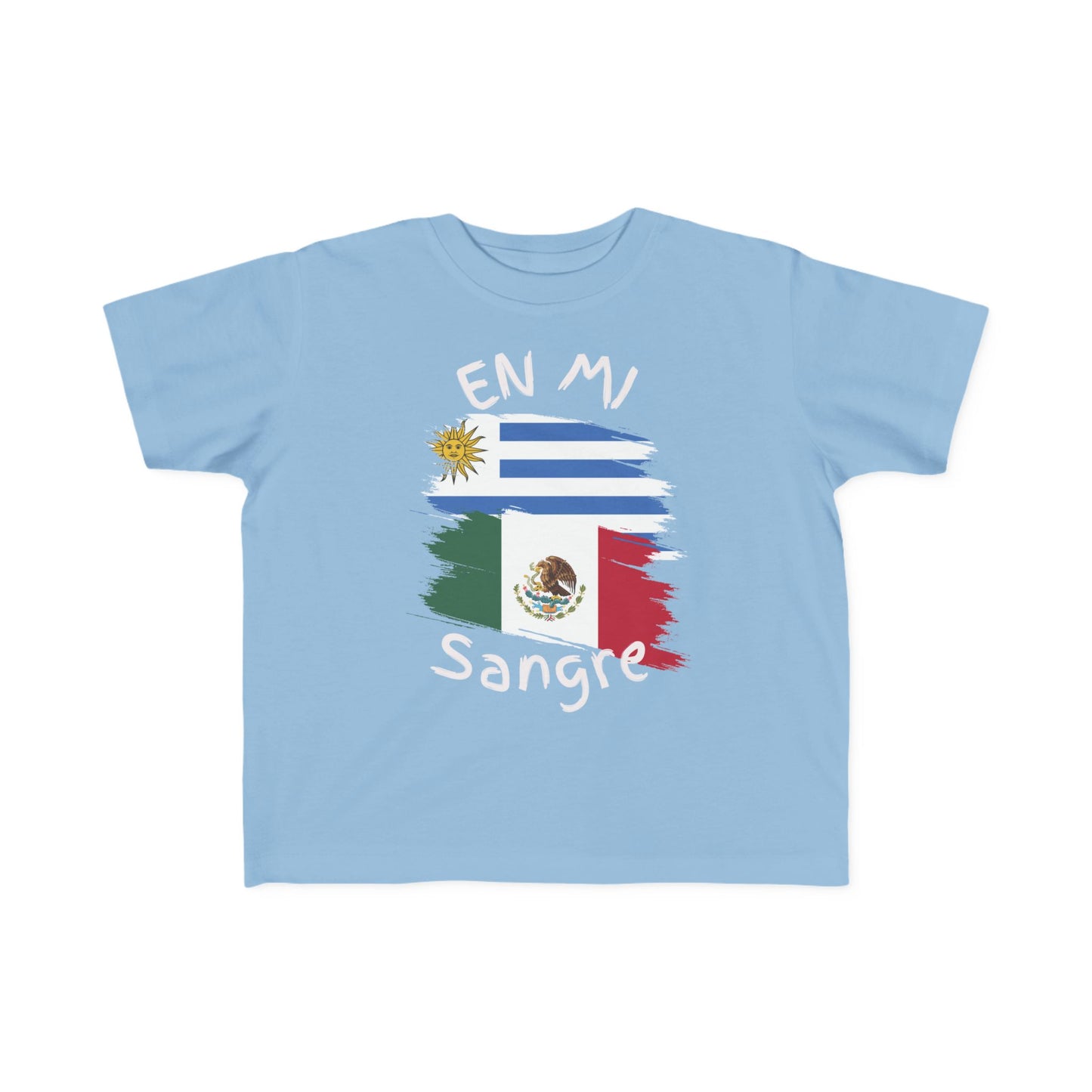 Uruguay and Mexico Toddler Tee I Camiseta para Toddler Uruguay y México I Cultura Uruguaya y Mexicana