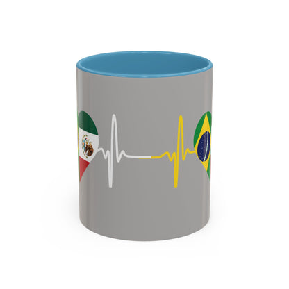 Mexico & Brazil Mug, 11oz