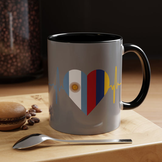 Colombia & Argentina Mug, 11oz