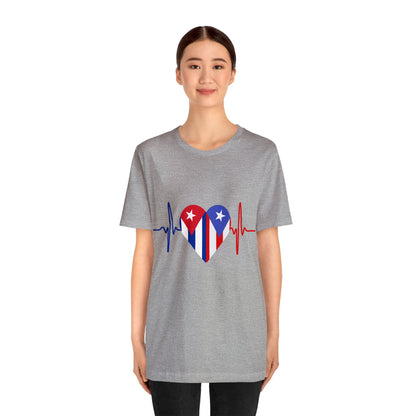 Puerto Rico and Cuba Short Sleeve Tee