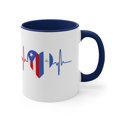 Nicaragua and Puerto Rico Mug, 11oz