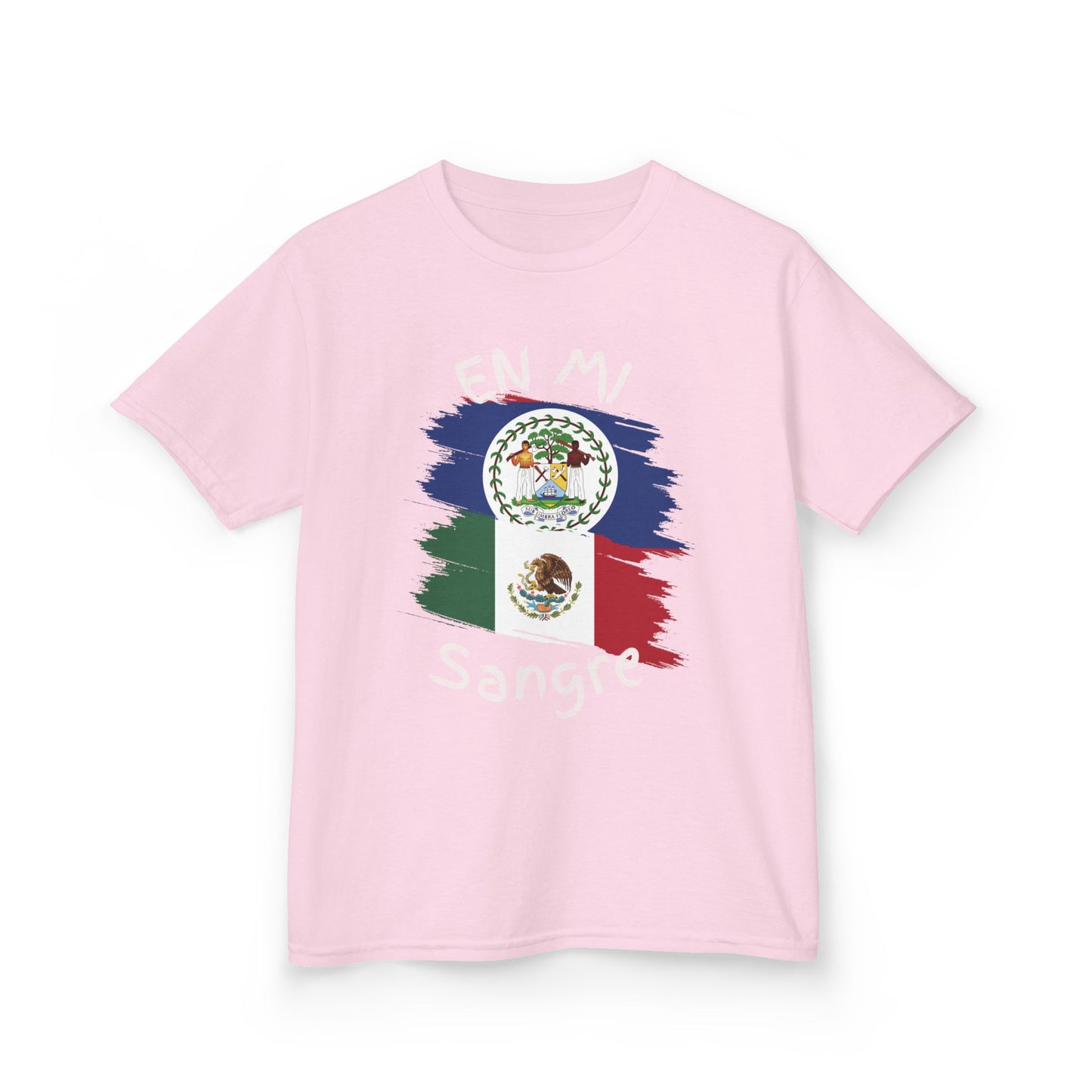 Belize and Mexico Kids Tee I Camiseta para Niños Belize y Mexico