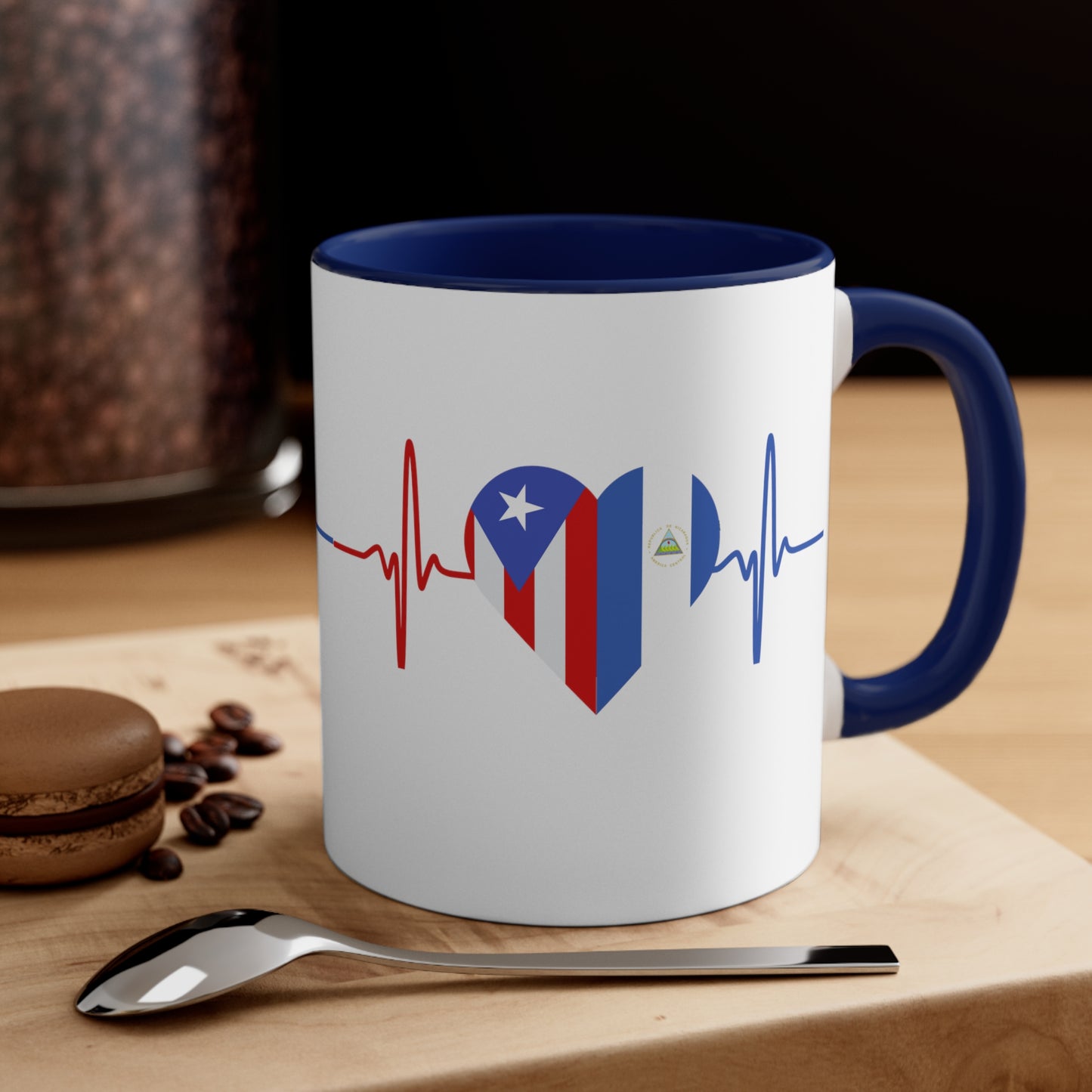 Nicaragua and Puerto Rico Mug, 11oz