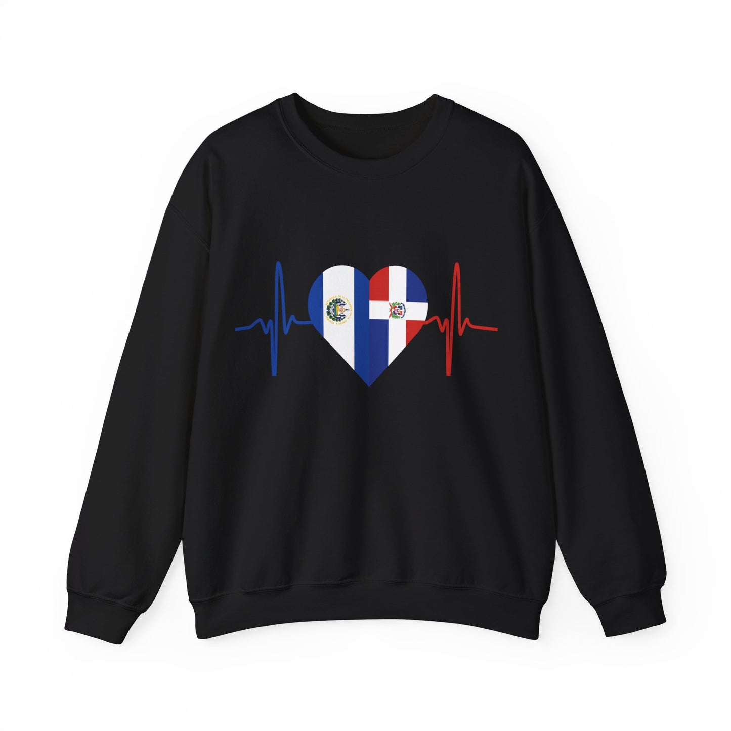 El Salvador and Dominican Republic I El Salvador y República Dominicana Crewneck Sweatshirt