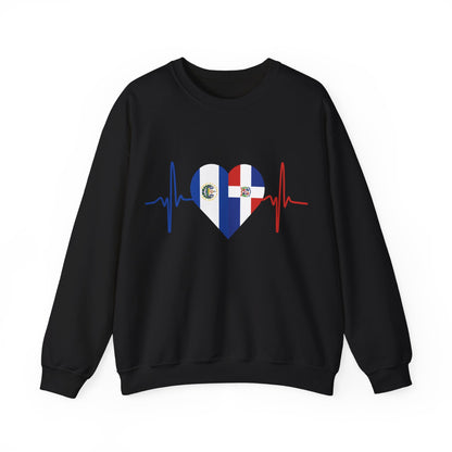 El Salvador and Dominican Republic I El Salvador y República Dominicana Crewneck Sweatshirt