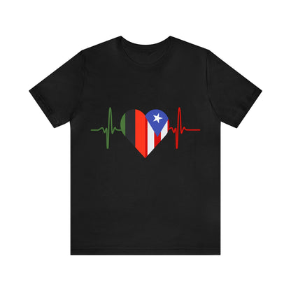 African American and Puerto Rican Short Sleeve Tee