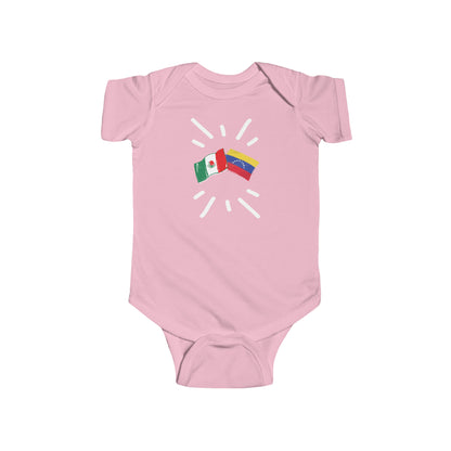 Infant Venezuela and Mexico Bodysuit