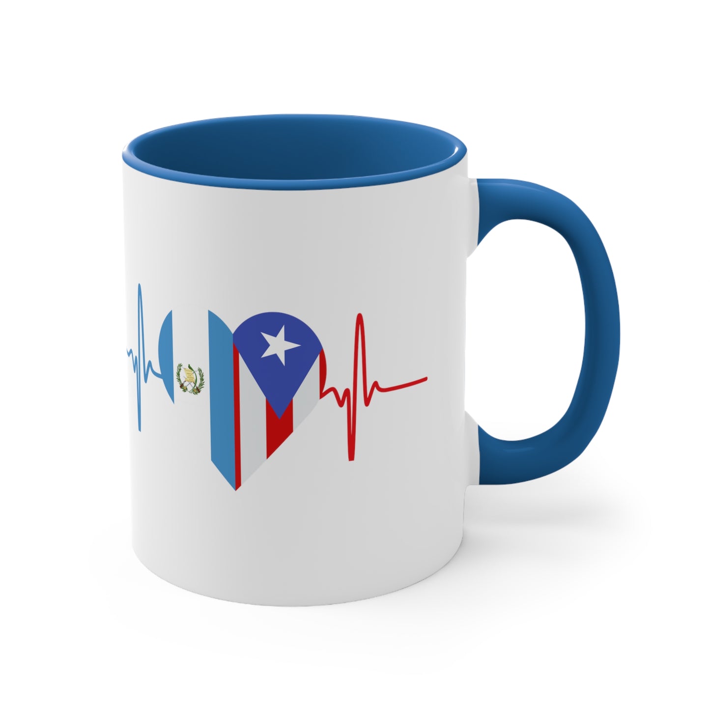 Guatemala and Puerto Rico Mug, 11oz