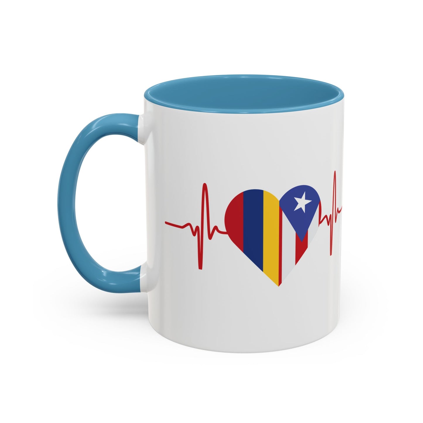 Colombia and Puerto Rico Mug, 11oz