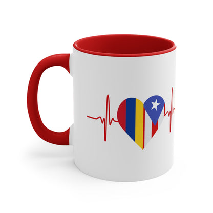 Colombia and Puerto Rico Mug, 11oz