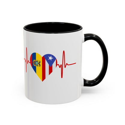 Ecuador and Puerto Rico Mug, 11oz