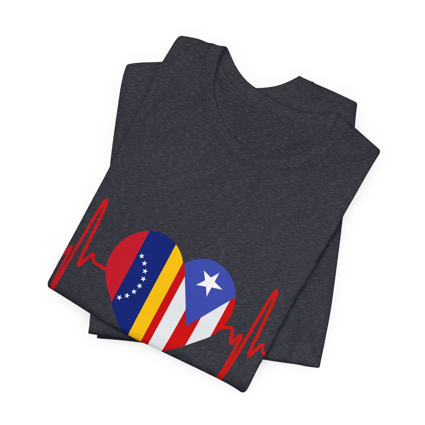 Venezuela and Puerto Rico Short Sleeve Tee