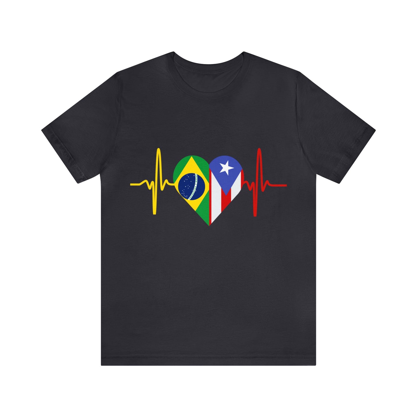 Brazil and Puerto Rico Short Sleeve Tee