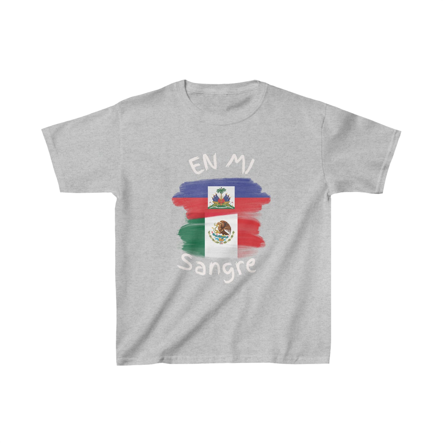 Haití y México Kid's Tee I Camiseta para Niños Haití y México I Cultura Haitiana y Mexicana
