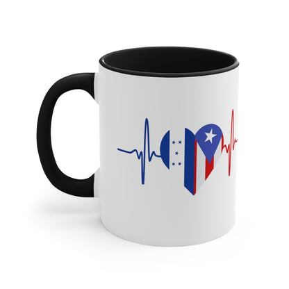 Honduras and Puerto Rico Mug, 11oz