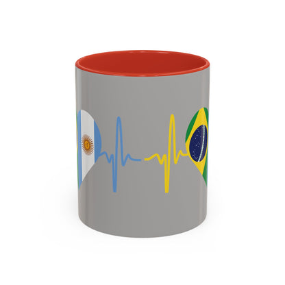 Argentina & Brazil Mug, 11oz
