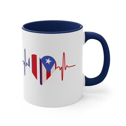 Costa Rica and Puerto Rico Mug, 11oz