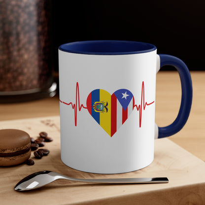 Ecuador and Puerto Rico Mug, 11oz