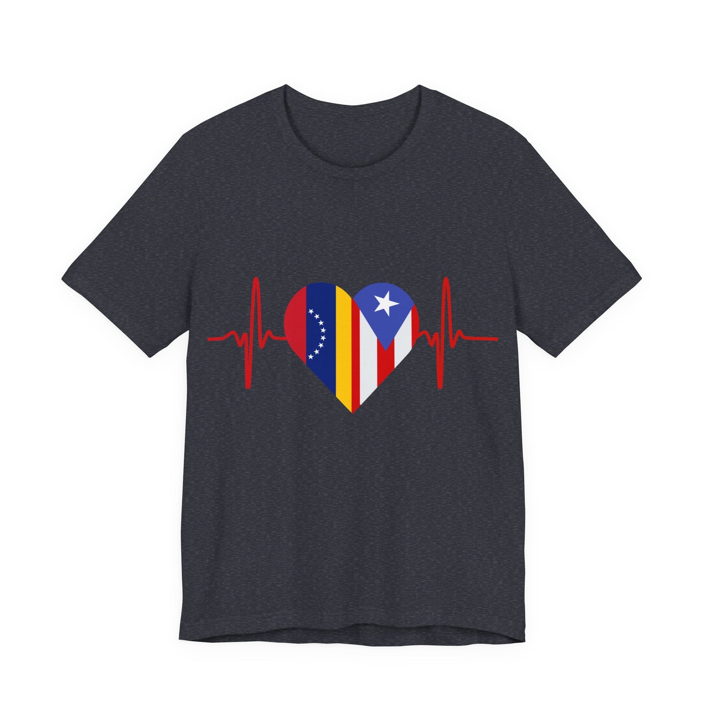 Venezuela and Puerto Rico Short Sleeve Tee