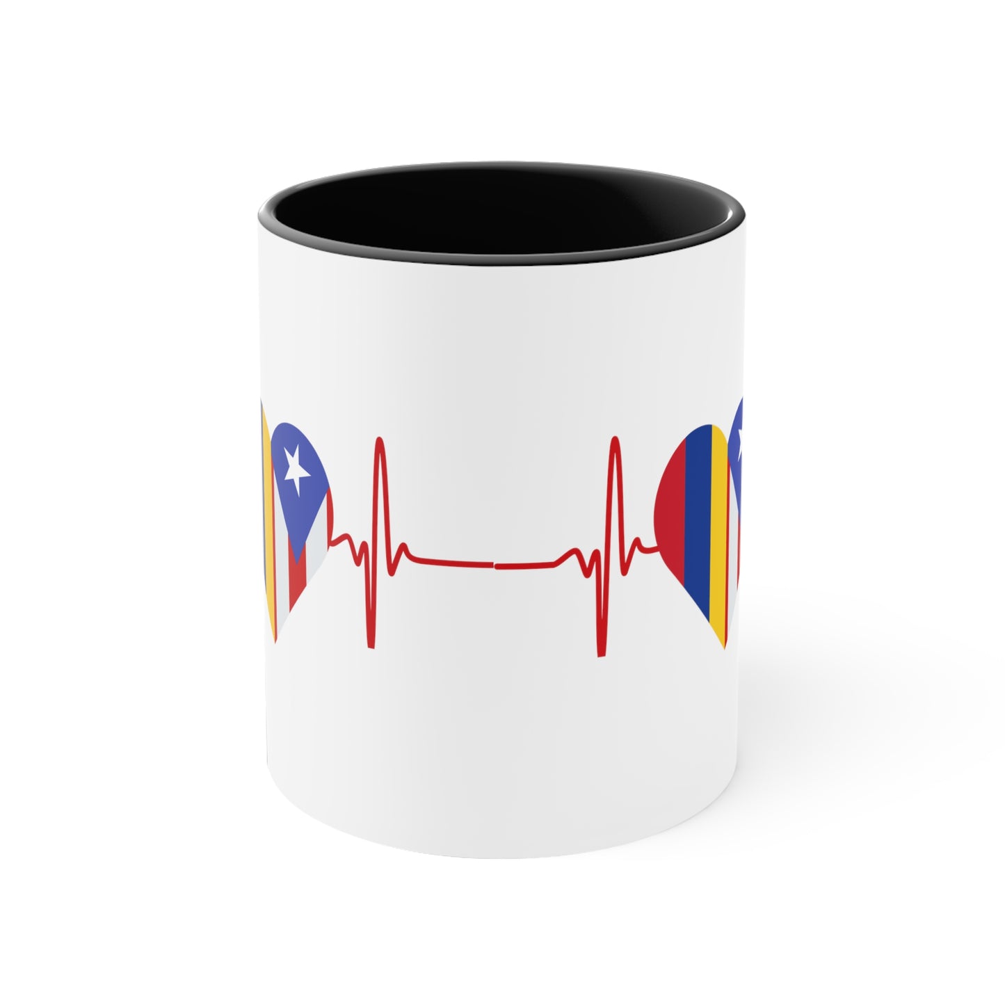 Colombia and Puerto Rico Mug, 11oz