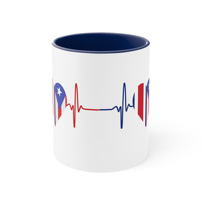 Costa Rica and Puerto Rico Mug, 11oz