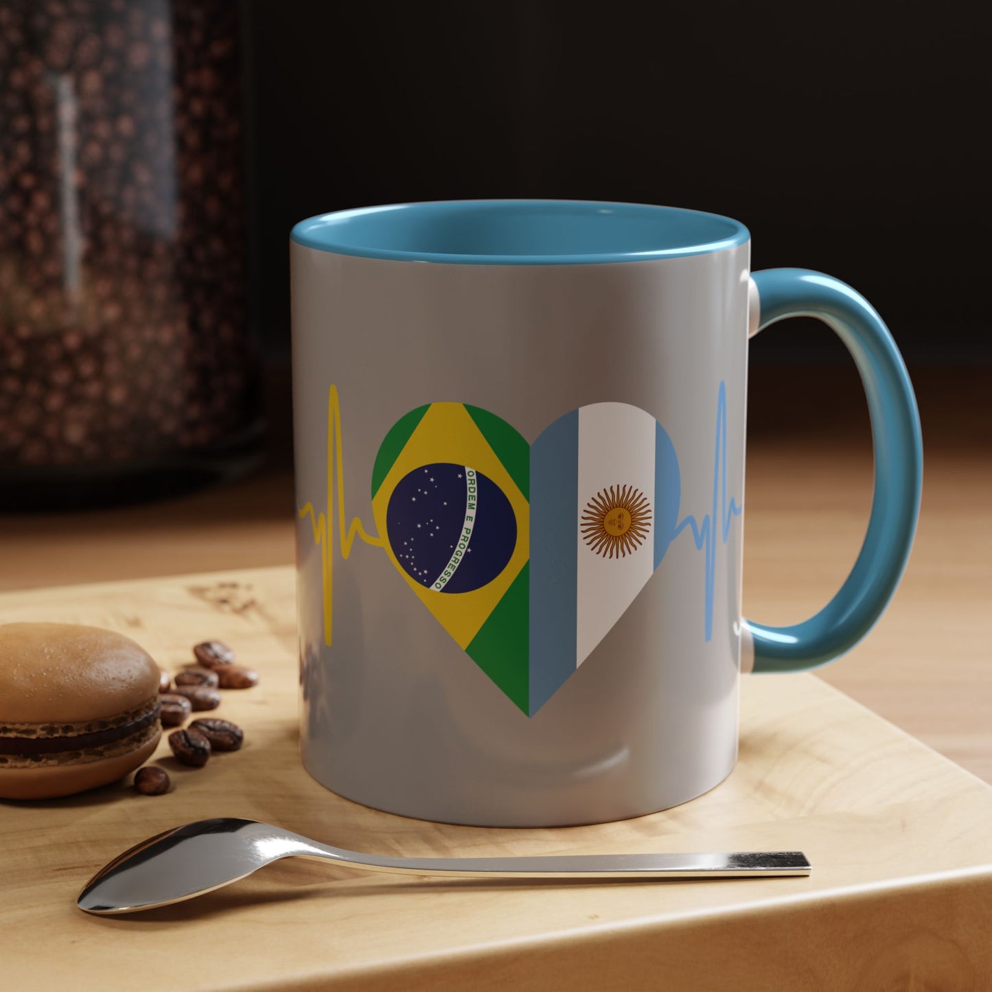Argentina & Brazil Mug, 11oz